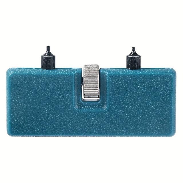 TEMU Watch Repair Tool - Adjustable Watch Back Case Opener & Watch Presser, Battery Replacement Aid For Diy Enthusiasts, Durable Alloy, No