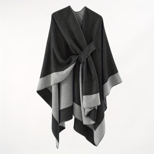 TEMU Luxurious Wrap, Travel & Air-conditioned Room Shawl, Elegant Cozy Shoulder Cape
