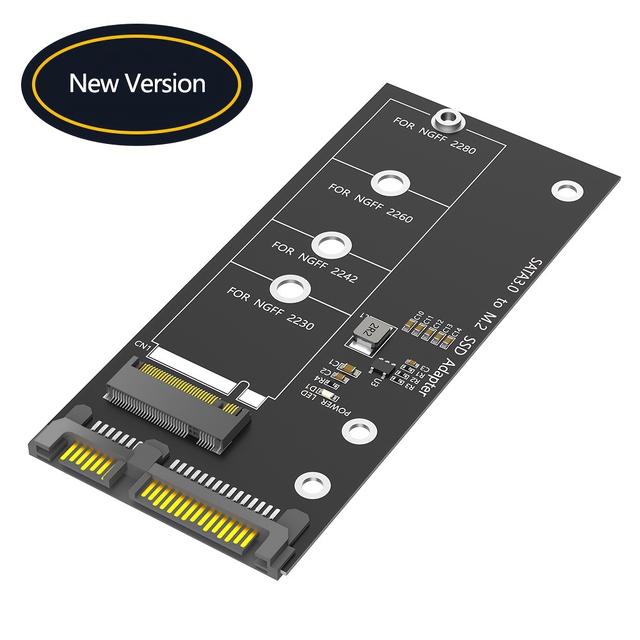 TEMU Adapter Card For Sata3.0 To M.2 B-key, Allowing M2 Ssds To Connect To 2.5 Inch Sata Iii Drives.