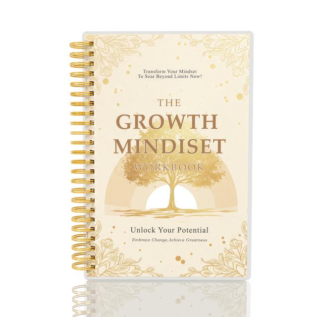 TEMU Mindset Workbook: 116 Pages To Unlock Your , , Build , And Goals With Planner & For And Transformation, A5 Size