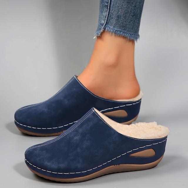 TEMU Lined Women's Autumn/winter New Style Comfortable Versatile Fashion Shoes, Women Shoes