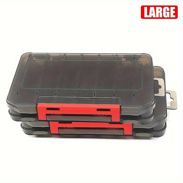 TEMU OUYALINE 2 szt. Wygodne Dwustronne Pudełko Narzędziowe Wędkarskie do Przechowywania Sprzętu - Nadaje się do Przechowywania i Umieszczania Przynęt i Haczyków