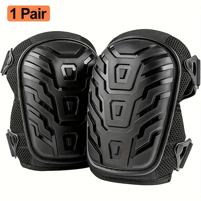 TEMU 1 Pair Of Industrial-grade Knee Pads - , Wear-resistant Protection For , Decoration & Labor Work
