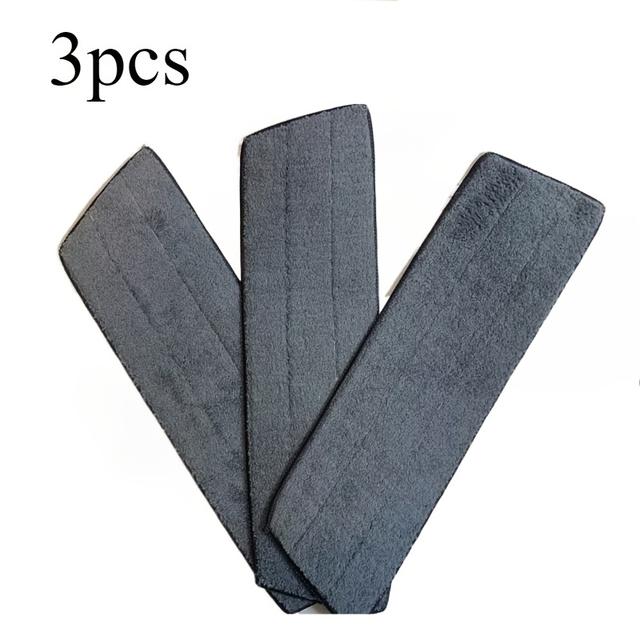 TEMU Замінна тканина для 3 шт./6 шт. швабр-розпилювачів, великі плоскі швабри для прибирання дому, обертові швабри для ледачих, замінна тканина з ультратонкого волокна, не потребує ручного прання