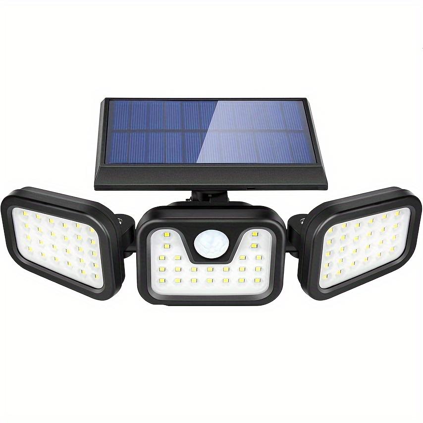 TEMU 4/2/1 Set Of Solar Safety Lights With Motion Sensor, 2000lm High-brightness Outdoor Floodlights And Spotlights, 3 Solar-powered Lights, Suitable For Gardens, Courtyards, And Walkways./2/1