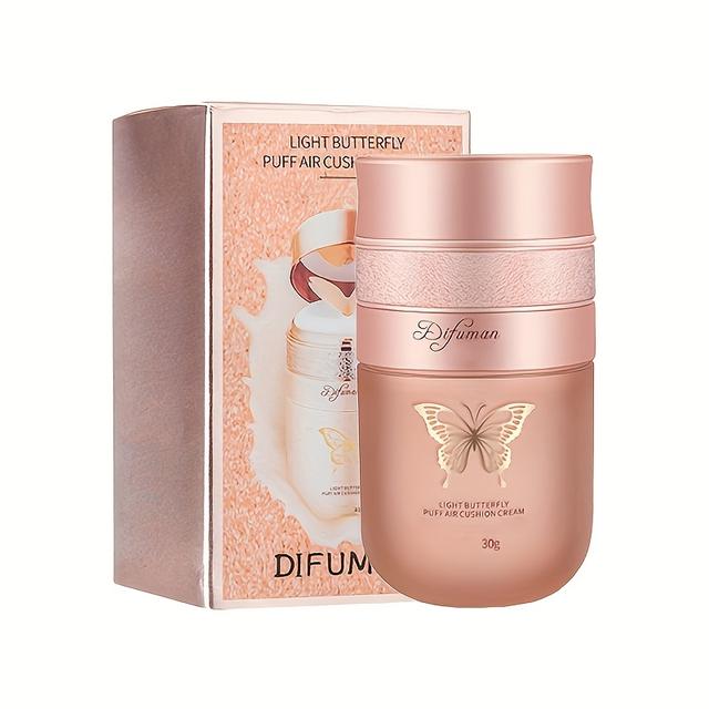 TEMU Hydrating Bb Cream With Air Cushion, 30g - Lightweight Concealer & Moisturizer For Tones, Enriched With Astragalus, Root & Extracts