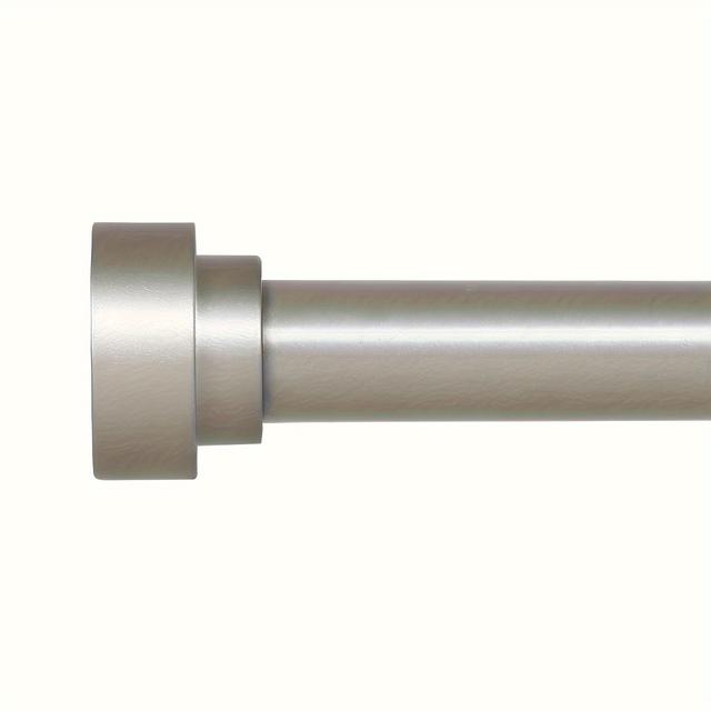 TEMU Metal Rod Set Finials And Iron - To Install, Telescoping For , Bedroom, Dining