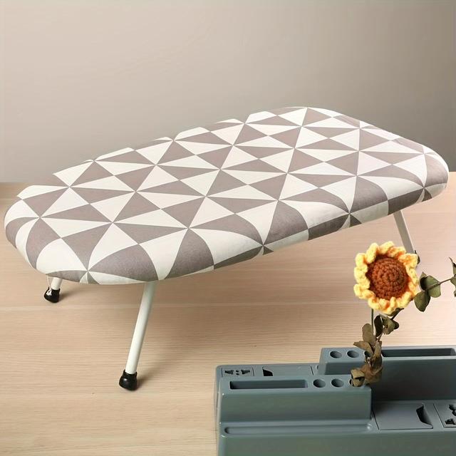 TEMU 1pc Home Folding Ironing Board Ironing Clothes Easily And Conveniently Storage Does Not Take