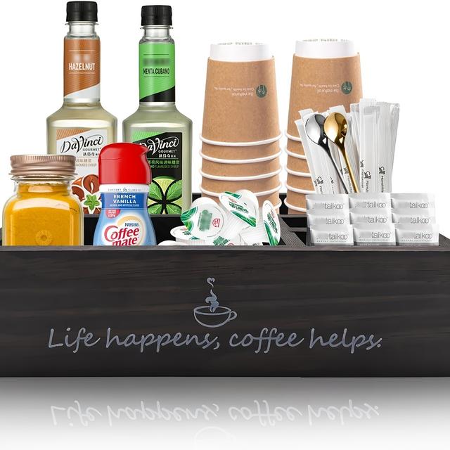 TEMU de Almacenamiento de Café, Contenedores de Organización para el Hogar