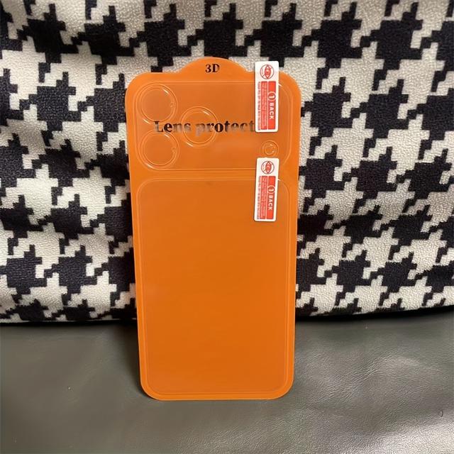 TEMU -in-1 Lens Film And Back Cover Film Are Suitable For The For Iphone 17 Pro Max, And The Tempered Glass Screen Protector Is Compatible With For Iphone Air And For Iphone 17 Pro