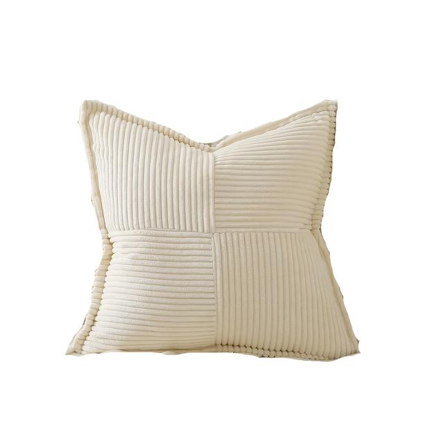 TEMU 1 funda de cojín sin relleno, funda de almohada de pana para sofá, decoración del hogar