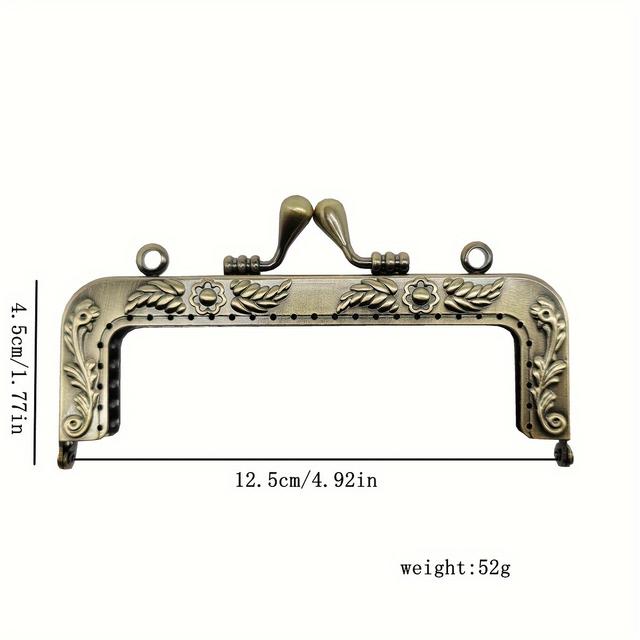 TEMU 10.5cm/12.5cm Bag, Luggage, Hardware Lock, Manual Bag Additions, Bag Clip , Wallet Making, Diy Wallet Making