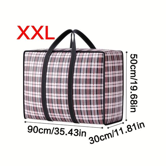 TEMU Stor Kapacitet Hem Quilt Klädförvaringsväska, Multifunktionell Förvaringsväska för Kläder Och Quilts/Sovrum/Organiseringslåda/Flyttförpackningsväska