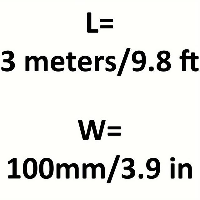 TEMU 1 Roll Of Durable Blue Pvc Heat Shrinkable Wrap Tubing, 3 Meters Long - Ideal For Secure Storage & Organization, No , Heat Shrinkable Bags