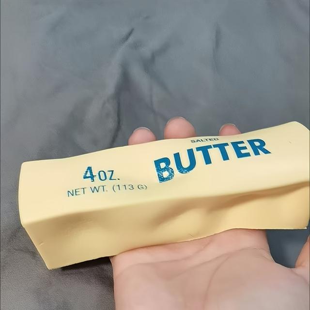 TEMU A Long Butter Bread Stress Toy That You Can Knead And Squeeze, Providing A Fun Soft Rebound. It's A Slow-release Toy With A Flavor