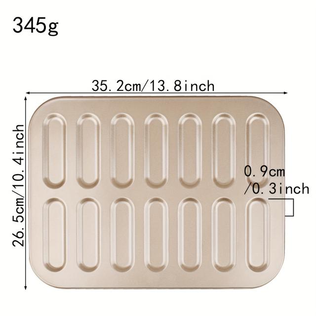 TEMU Lightning Puff Cake Mold Baking Finger Pastry Finger Cookie Mold Tiramisu Cookie Baking Home Lightning Puff Baking Tool