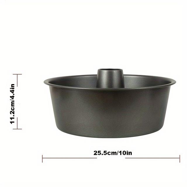 TEMU ./2 Stk. Kuchenformen aus Kohlenstoffstahl für den Heimofen, Kürbisformen, flache, hohle runde Kuchenformen, Antihaftbeschichtung in , geeignet für Küchen zu Hause und Restaurants