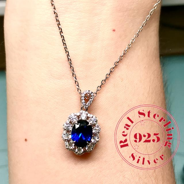 TEMU 1個 ラボグロウンサネックレス Sシルバー、記念日ギフト、バースストーン、デーギフト