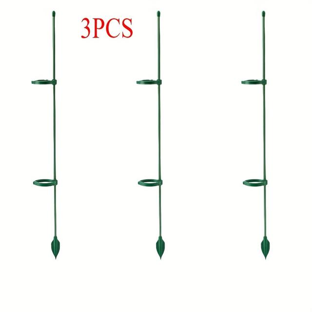 TEMU Set Of 3 Upgraded Plant Support Brackets With Clips For Stabilizing Plants