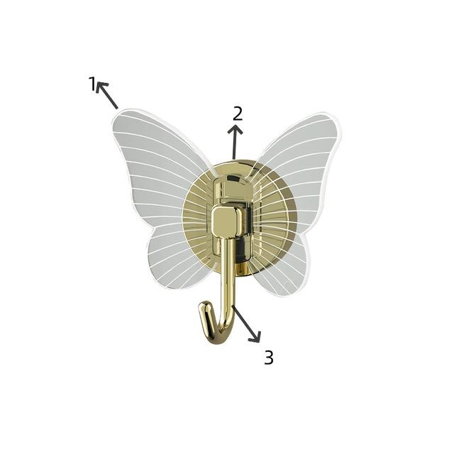 TEMU Three-piece Hooks For The Bathroom, No Drilling Required, Seamless Clothing Hooks.