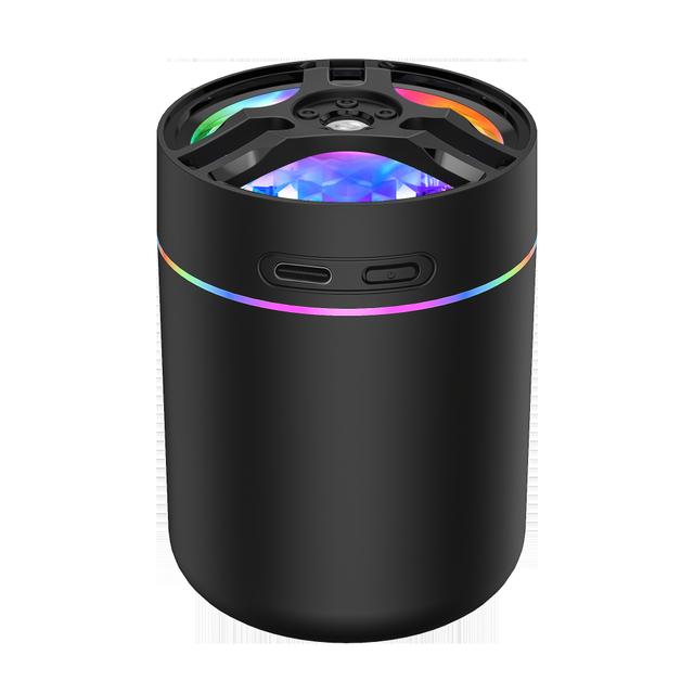 TEMU Car Diffuser, Car Air Freshener Humidifier, 7-color Changing Led Diffuser With Mist , Usb Scent Distributor For Office Desktop, Suitable For All Car Models, Perfect Christmas And Birthday Gift