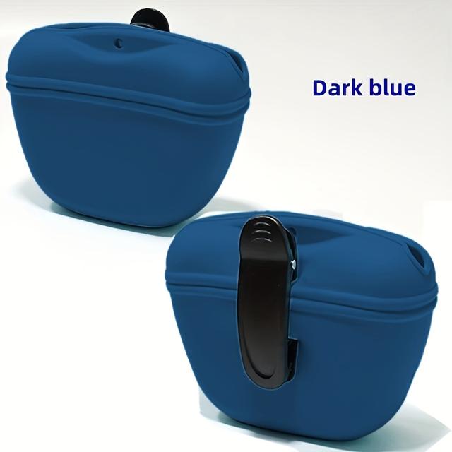 TEMU 1pc Ligege Silicone Bag Clip-on Container, Convenient Magnetic Closure And Waist Clip