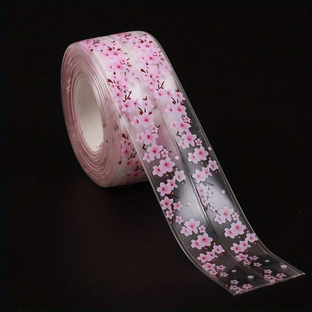 TEMU Toilet Sticker Transparent Seamless Kitchen Sink Oil-proof Corner Waterproof Sealing Strip