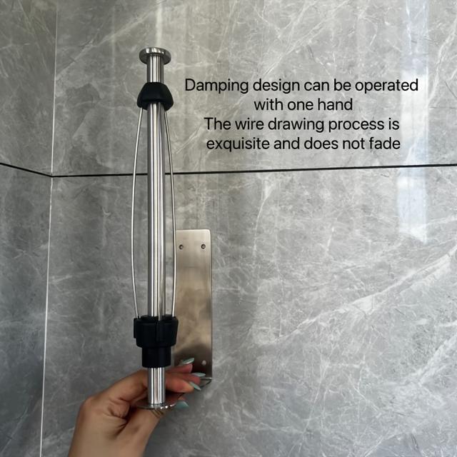 TEMU Easy To Tear , Paper Towel Holder, Wall Mounted Stainless Steel Paper Towel Holder, Suitable For Kitchen And Bathroom, Household Items