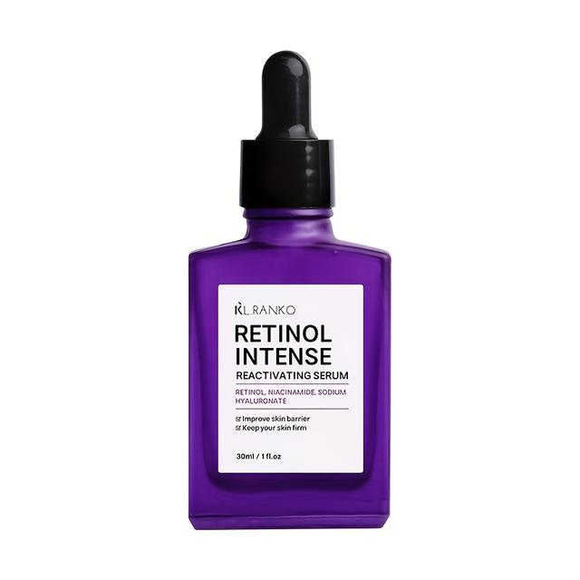 TEMU Serum With Bakuchiol & | Bakuchiol Plumping Serum For Face Firming & Refining Skin Texture | Retinol Serum For Face, 1.01oz