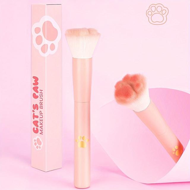 TEMU A Cat Paw Blush Brush
