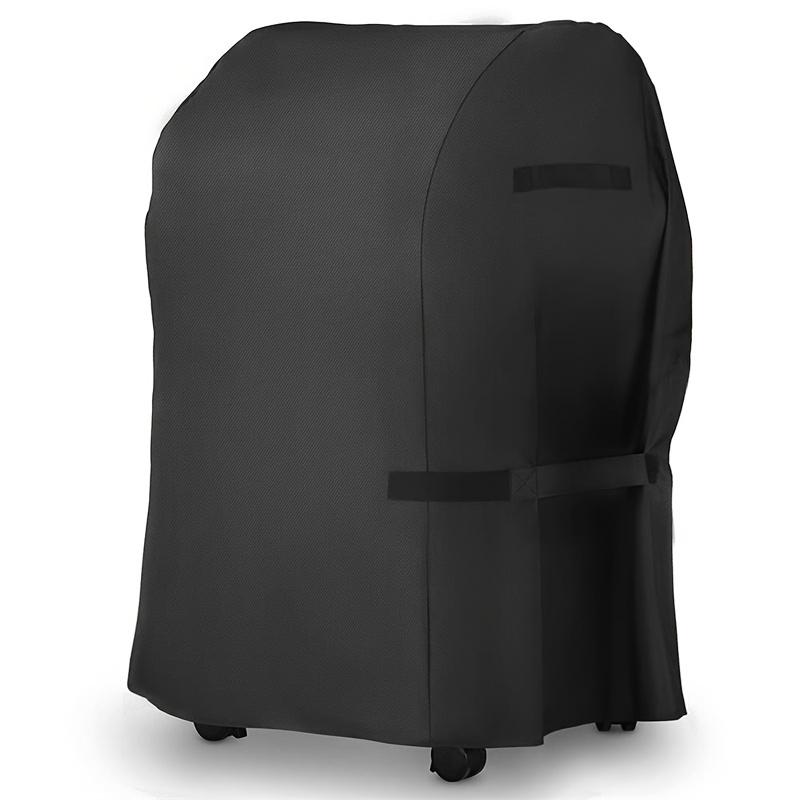 TEMU 32" Heavy-duty Bbq Grill Cover With Drawstring Closure - 300d Oxford Polyester & Uv-resistant Outdoor Grill Protector For , , //lpg Grills - Cover With Buckles (fits 32-inch