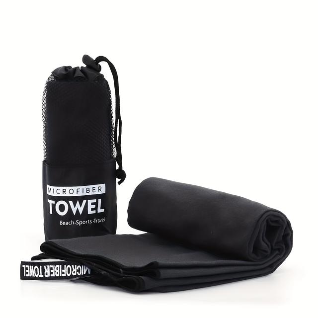 TEMU 1 Toalla Deportiva de Microfibra de Secado Rápido, Absorbente de , Sin Arena, Portátil para Yoga, Natación, Senderismo, Montañismo, Regalo para de San Valentín, Color