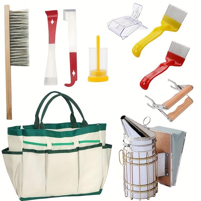 TEMU 10 ks včelařských potřeb – nezbytné nástroje a vybavení pro včelaře – včelařská sada