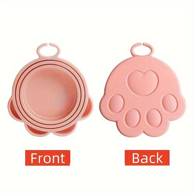 TEMU Silicone Seal Canning Lid For Pets Cats And Dogs, Suitable For Multiple Sizes, Insurance Dustproof Closure