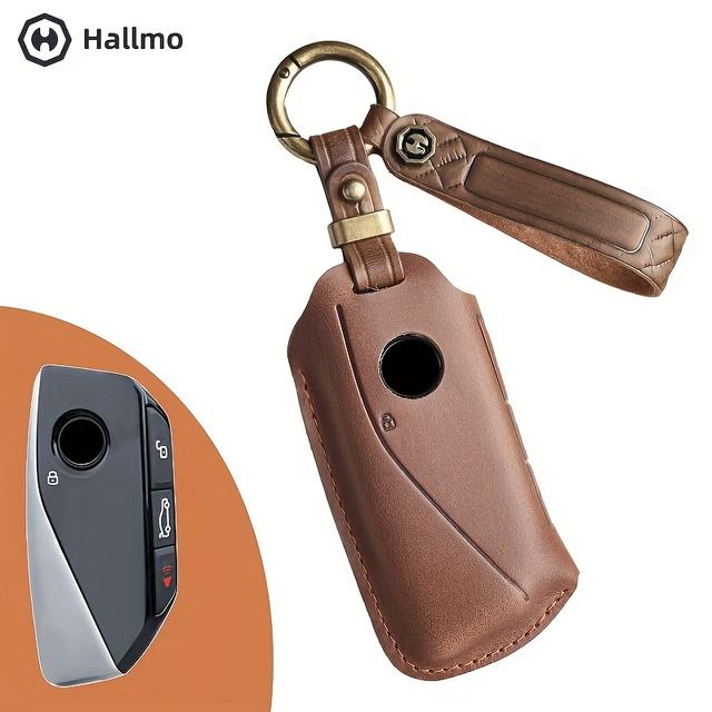 TEMU Customized For Key Fob Cover With Ring Car Key Case Protector To Reduce Key Scratches, Car Key For 2023 2024 2025 New 5/ X1 X5 X6 X7 Xm Ix Ix3 I5 I7 Etc