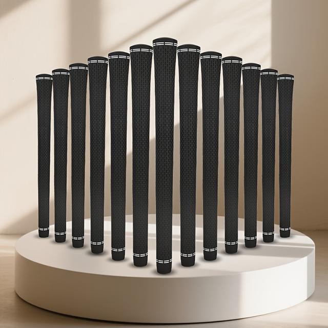 TEMU 10/13-teiliges Golfclub-Griff-Set - Verbesserter Performance-Gummi, weicher und bequemer Clubgriff & Push-Stangentgriff, hochwertiges und langlebiges, komfortables Golfdesign