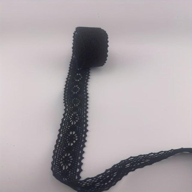 TEMU 3cm/5cm Embroidered Lace Trim With For Baking, Packaging Bouquets, Craft Materials, Clothing Additions, Gift Ribbons, School Lace Hollow Edge Rings, -style Decorations, Edging Strips