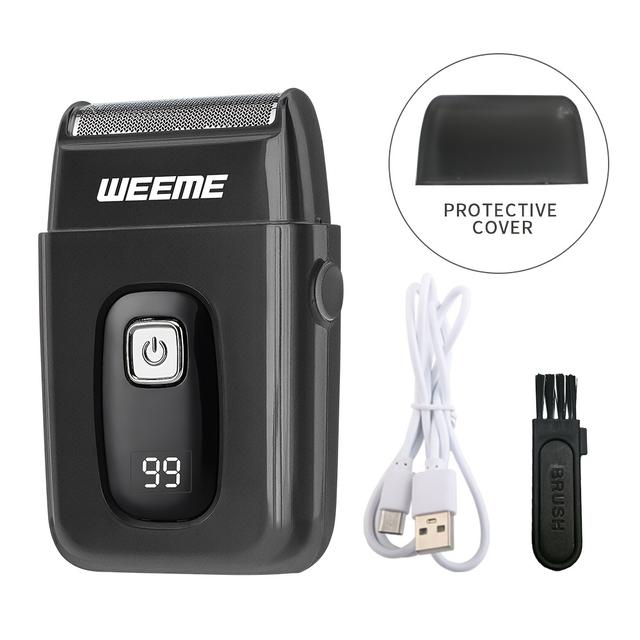 TEMU Men's Professional Beard Trimmer, Grooming And Edging Kit, Personal Use Heavy-duty Beard Clipper - Holiday Gift Beauty Trimmer