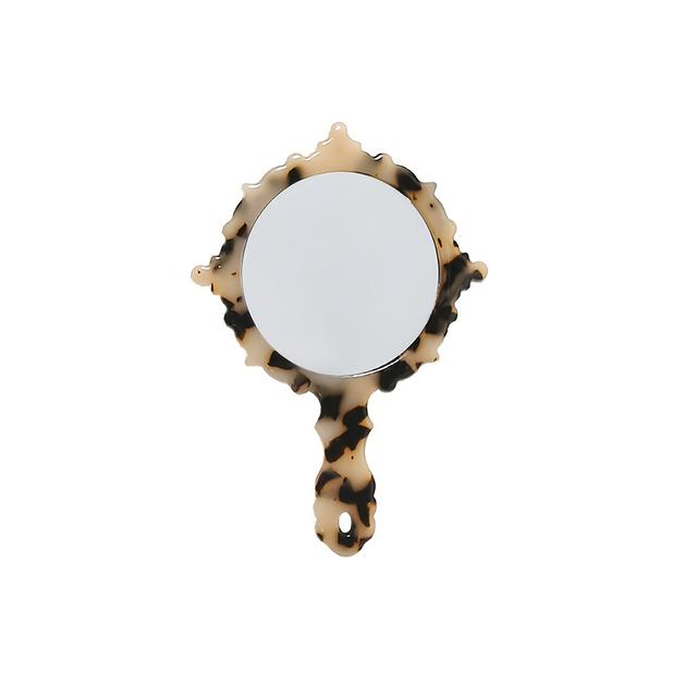 TEMU مرآة مدمجة شخصية بتصميم كلاسيكي، مثالية للمكياج. هدية مثالية للعروسات، أو ، أو أعياد الميلاد