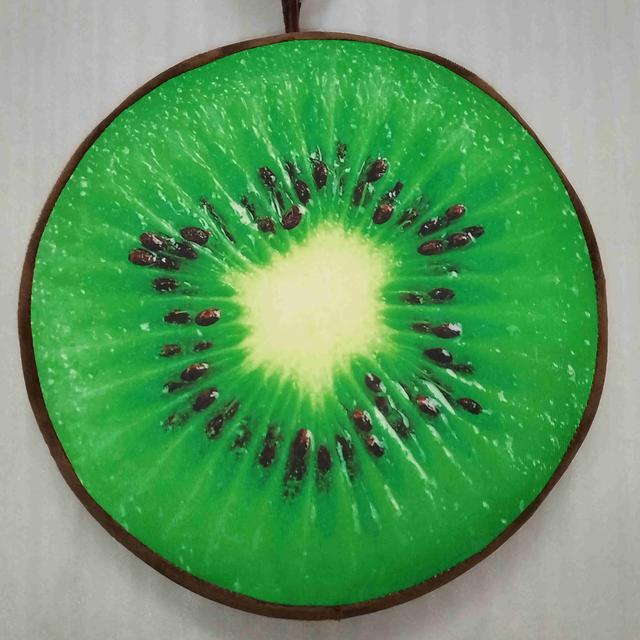 TEMU Гумористичні круглі подушки з фруктовим дизайном для стільців на відкритому повітрі, забезпечують