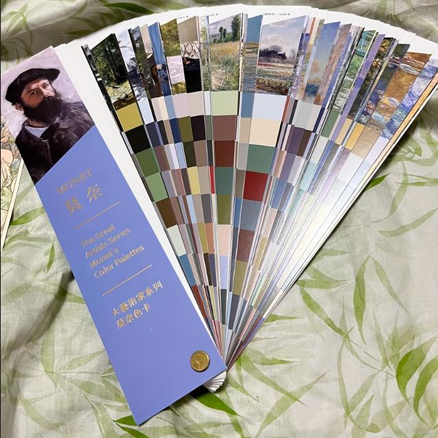 TEMU Color Palette, Color Palette From Artists Series, Color Matching Swatches, Color Matching Palettes For Master Paintings,