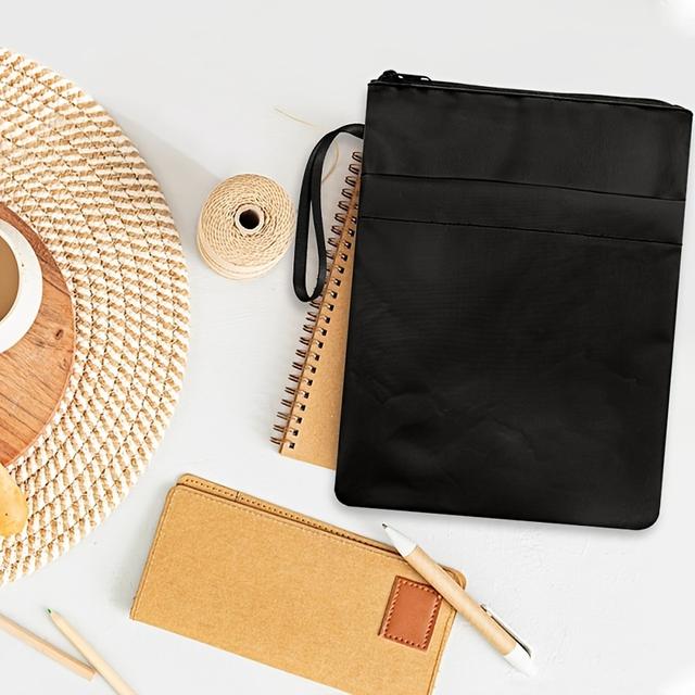 TEMU Fundas de libro de lona clásica con cremallera - Funda de libro lavable y duradera para libros de bolsillo y tapa dura - Chaqueta de libro protectora para amantes de los libros y lectores