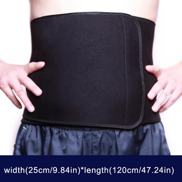 TEMU حزام تخسيس الخصر قابل للتعديل، مشد الجسم من النيوبرين