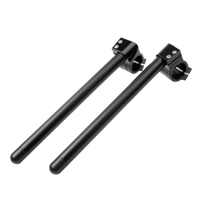 TEMU Motorcycle Universal Cafe Racer 7/8" 22mm Clip On Adjustable Handlebar Fork Clamp 31/32/33/35/36/37/39/41/45/48/50/51mm