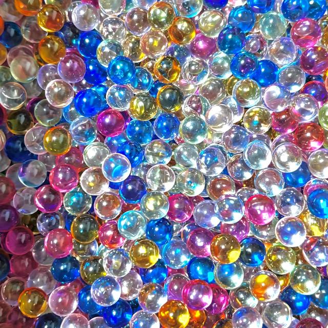 TEMU 200 Transparent Acrylic Beads, Suitable For Vase Filler, Diy Crafts And Home Decor – 8mm Clear Balls, Aquarium Ornaments, Centerpiece Decorations And Atmosphere Arrangement