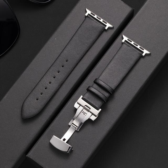 TEMU Ultra Thin Strap For Watch 1 Ultra Se 2 Soft Simple Watchband For Iwatch 38 40 41 42 44 45 46 49mm