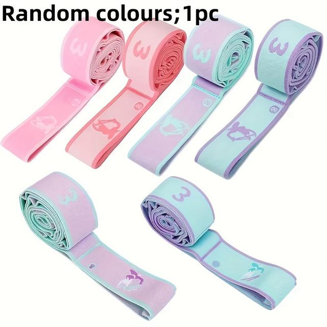 TEMU 1 db Többfunkciós Ellenállás Szalag, Jóga Edzéshez Segéd Nyújtószalag, Rugalmas Szalag, Kezdőknek, Felnőtt Gyakorlathoz, Tánchoz, Pilateshez