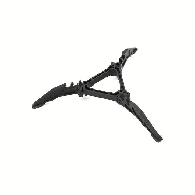 TEMU 1個 アウトドア折りたたみガスタンクブラケット ポータブルガスタンクブラケット 三脚安定プラスチックブラケット キャンプアクセサリー