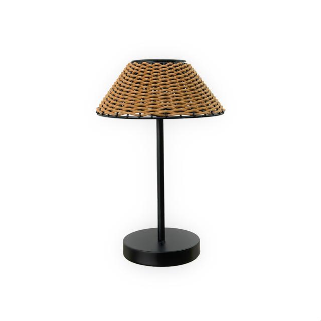 TEMU Lampe de Table Tissée, Décoration Extérieure Solaire, Veilleuse, Éclairage de Table, Convient pour Jardin, Cour, Table, Balcon, Patio, Cadeau pour Amis