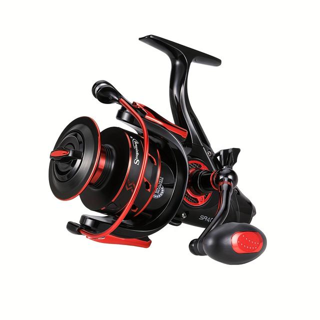 TEMU Sougayilang Karpfenrolle, abgeschirmte Edelstahl-Kugellager mit Ersatzspule, für das Angeln auf , Hecht, Forelle